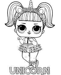 You might want to see our printable coloring sheet collection below: Good Quality Lol Surprise Unicorn Coloring Page