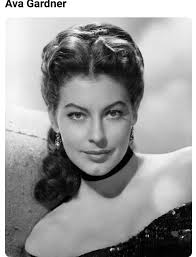 Ava Gardner in her later years.