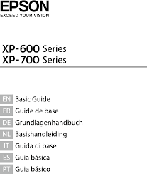 Spare parts(normal & special accessories): Bedienungsanleitung Epson Xp 600 Series Seite 62 Von 150 Deutsch Englisch Spanisch Franzosisch Italienisch Hollandisch Portugiesisch