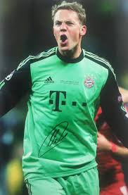 This weekend we saw heroics. Signed Manuel Neuer Photo Fc Bayern Munich Firma Stella