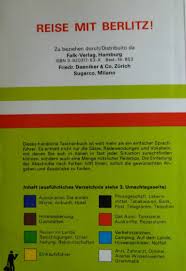 Italienisch (fach) / lektion 4, 5,6 (lektion). Italienisch Fur Die Reise Berlitz Buch Gebraucht Kaufen A02jefs301zzu
