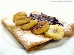 Crepe Chocolat Banane Recette Crepes Au Chocolat Recette Recette Crepe Au Chocolat