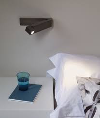 Lots of people enjoy reading in bed before falling asleep. Square Edged Modern Bedside Reading Light Switched Bedroom Reading Lights Bedside Reading Light Wall Lights Bedroom