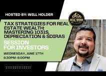 Tax Strategies for Real Estate Wealth: Mastering 1031s, Depreciation & SDIRAs