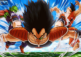 Having a power level of 980 at a. Goku And Piccolo Vs Raditz By Me Dbz
