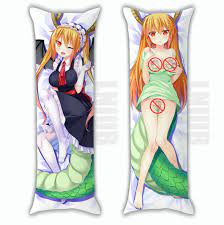 Amazon.com: OMYOPPAI Uncensored Decorative Anime Body Pillowcase Miss  Kobayashi's Dragon Maid Peach Skin Long Pillow Cover Figure Gift (Uncensored,13.3