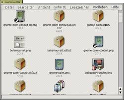 Desktop icons are associated with: Gimp Creating Icons