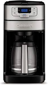 Maybe you would like to learn more about one of these? Amazon Com Cuisinart Dgb 400 Automatic Grind Brew 12 Cup Coffeemaker Black Silver Kitchen Dining