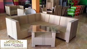 Kursi tamu sudut kayu jati minimalis modern dan ukiran. 30 Kursi Tamu Sudut Kayu Minimalis Modern Ukir Jati Harga Murah