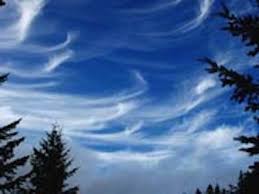 Cirrus is the thin, wispy cloud formed at high altitude under a variety of meteorological conditions. Identifying Clouds In The Sky The Old Farmer S Almanac For Kids