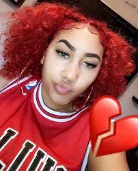 Follow Tropic M For More Red Curly Hair Natural Hair Styles For Black Women Hair Styles