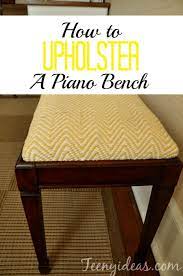 Over 20 years of experience to give you great deals on quality home products and more. How To Upholster A Piano Bench Tutorial Teeny Ideas