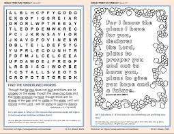 The story of the prophet jeremiah is filled with vivid imagery that has been powerfully brought to life in these sunday school coloring pages. Coloring Pages For Kids By Mr Adron Kids Bible Verse Activity Bulletin Issue 97