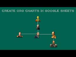 create an org chart in google sheets