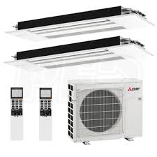 There are 147 suppliers who sells mitsubishi air conditioner and heater on alibaba.com, mainly located in asia. Mitsubishi M2h20o12120000 One Way Ceiling Cassette 2 Zone System 20 000 Btu Outdoor 12k 12k Indoor 16 7 Seer Ceiling Air Conditioner Heat Pump System Ductless Heating And Cooling
