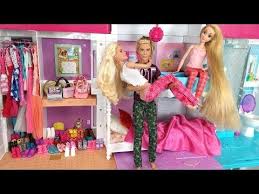 Barbie Ken Rapunzel Bunkbed Bedroom Morning Routine For School باربي الصباح الروتين Barbie Beliche Youtube Barbie Happy Family Barbie Family Doll Diy Crafts