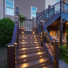 See more ideas about outdoor stairs, landscape design, stairs. Learn How To Create An Outdoor Stair Lighting Design That S Pretty And Functional Decksdirect