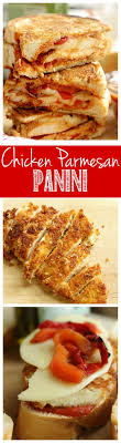Chicken Parmesan Panini Diary Of A Recipe Collector