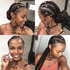 Image Result For Vacation Black Hair Braids Natural Hair Styles Goddess Braids Hairstyles Curly Hair Styles