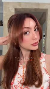 Dark Cherry Red Hair Color Transformation