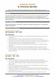 Office managers need to convey their multitasking and organizational abilities on their resumes to get hired. Retirement Specialist Resume Samples Qwikresume