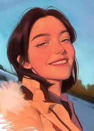 Frida Kahlo. My last illustration. I'm enjoying too much this new style.  Hope you like it. #fridakahlo #illustration #portrait #bigeyes #painter  #digitalartist