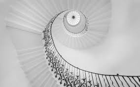 A standard stair case would be 1.0m wide by 3.25m (14 steps) long. Spiral Staircase Stairs Bw Hd Wallpaper Man Made Wallpaper Better