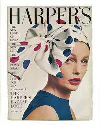 Harper S Bazaar Uk March 1964 British Original Vintage Etsy Harpers Bazaar Covers Fashion Magazine Cover Harpers Bazaar