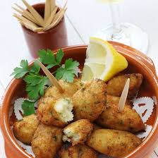 Croquettes De Morue A La Portugaise Recette Croquettes De Morue Recettes De Cuisine Morue