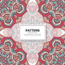 Ethnic floral seamless pattern with mandalas. Pin On Indian Theme Ideas