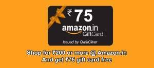 We did not find results for: Shop For 200 Or More At Amazon In Get 75 Amazon Gift Card Indiancashback Blog