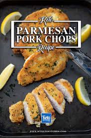 Keto Parmesan Pork Chops Recipe Pan Fried Crunchy Moist Recipe Parmesan Pork Keto Pork Chops Recipes