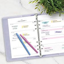 2020 2021 Weekly Planner Printable Agenda Refill Pdf Diary Etsy Weekly Planner Printable Printable Planner Weekly Planner