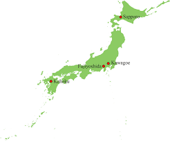 Change map scale with a slider on the left or using your mouse wheel. A Map Showing The Study Sites In Japan This Map Was Created By Arcmap Download Scientific Diagram