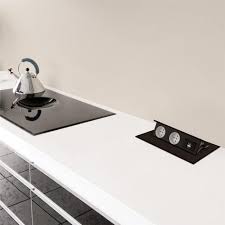 Prises Electriques Retractables En Bloc Pour La Cuisine Cuisissimo Amenagement De La Cuisine Rangement Sous Evier Etagere Sous Evier