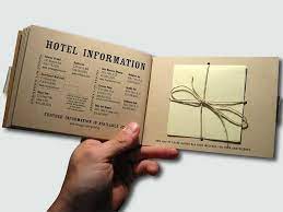Wedding Book Booklet Design Diy Invitations Creative Wedding Invitations