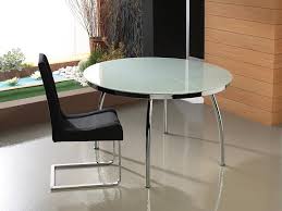 Un diseño de lo más original y funcional para integrar en. Mesas De Cocina Redondas De Cristal Novocom Top