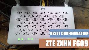 Inicie sesión con el módem zte zxhn h168n con la siguiente dirección ip predeterminada (192.168.1.1), nombre de usuario y contraseña Cara Reset Modem Gpon Zte Zxhn F609 Secara Hardware Youtube