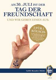 Heute ist mal wieder internationaler tag der freundschaft. Der Tag Der Freundschaft Wird Gefeiert Viele Gastronomen Im Rheinland Geben Am 30 Juli Einen Aus Rtl Aktuell Berichtet