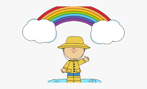 Puddle Clipart Wet Child Free Rainbow And Cloud Clipart