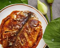 西湖醋魚的圖片