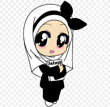 Explore and download more than million+ free png transparent images. Cartoon Muslim Image Islam Female Png 490x795px Watercolor Cartoon Flower Frame Heart Download Free