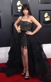 Camila Cabello From Grammys 2020 Red Carpet Fashion On E Online In 2020 Red Carpet Fashion Grammy Dresses Nice Dresses