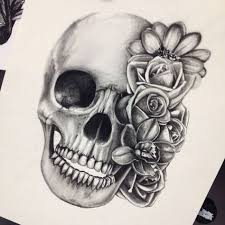 Que vous fassiez des dessins d'anatomie ou que vous réalisiez des décorations d'halloween, la représentation de têtes de mort vous fera travailler votre maitrise des proportions. Dessin Tete De Mort