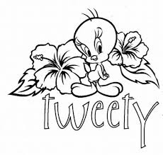 Tweety Bird Coloring Pages Openwheel Org Kids Bird Coloring Pages Coloring Pages Tweety Bird Drawing
