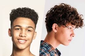 What young man doesn't like having a simple, stylish cut naturally wavy hair is brushed back away from the face as it dries to give it a bit of. 15 Best Hairstyles For Teenage Guys With Curly Hair