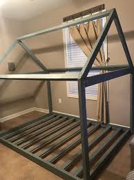 House Framed Bed Full Size Kids Bed House Frame Bed House Beds For Kids Toddler House Bed