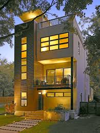 Brown brothers harriman & co. Old Fourth Ward Custom Modern Home Modern Exterior Atlanta By Pinnacle Custom Builders Inc Houzz