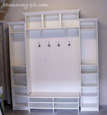 Billys And Smadal To Mudroom Built Ins Ikea Hackers Ikea Bookcase Home Diy Home