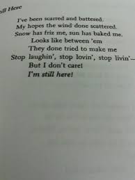 Still Here Langston Hughes Recovery Words Langston Hughes American Poets